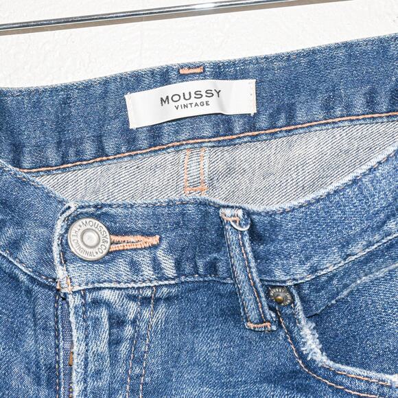 MOUSSY VINTAGE Women's Distressed Skinny Denim Jeans size 29 - Picture 3 of 13